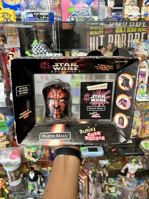Star Wars Episode I Darth Maul Rubik's Cube Puzzle 1999 Brand New Factory Sealed