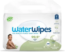 Sensitive Baby Wipes 3-In-1 Cleans Cares Protects Water-Based