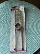 Norpro Stainless Steel Deluxe Corn Cutter, 10 in Silver with Yellow handles New