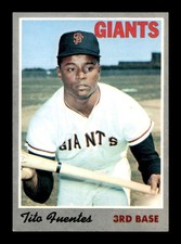 1970 Topps #42 Tito Fuentes EXMT/EXMT+ X3646667