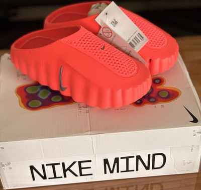 Nike Mind 001 Sneaker Slip-On gepolstert Komfort Rot EU 38 (HQ4307 600)
