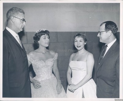 1958 Jewish Memorial Hospital Roberta Peters Toni Arden Event Vintage Photo 8x10