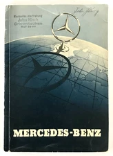 Orig 1939 MERCEDES-BENZ Around The World DEALER Photo Booklet BROCHURE Pre-WWII