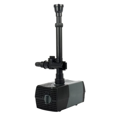 Pond Pumps Submersible Outdoor 1300GPH Water Fountain Pump with Fountain Kits