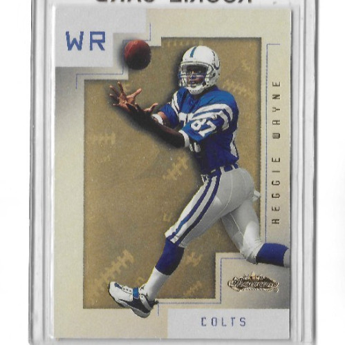 Reggie Wayne Fleer Showcase #127 Base