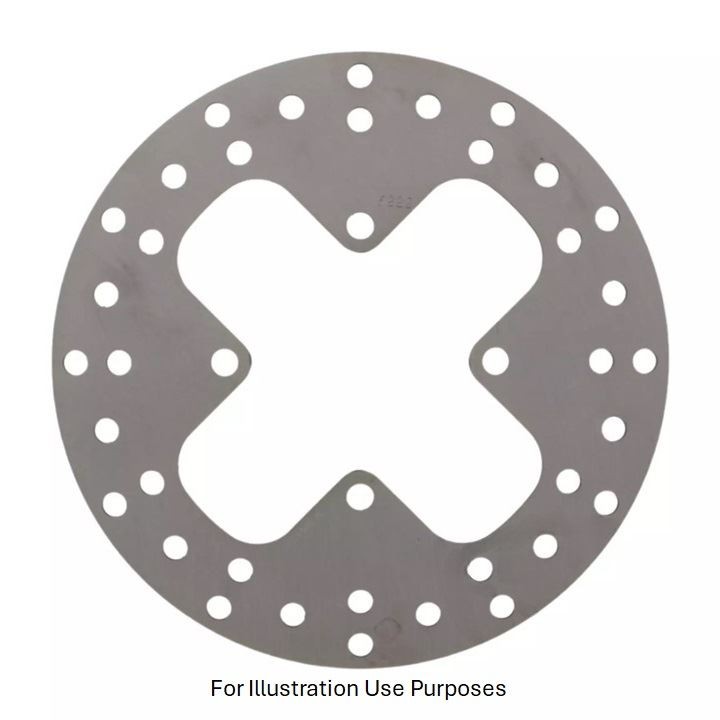 EBC MX/ATV/END Solid Brake Disc FLHS for CanAm Outland Max400 STD 4x4 2F7G 07-15