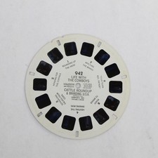 Vintage Sawyer's View Master 942 Life With The Cowboys Cattle Roundup Reel