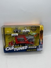 Car Tuned RIGS Custom Car Carrier w/ '87 Chevy C10  '90 Chevy 454 SS