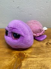 Ty Beanie Babies 2015 6" Slowpoke Pink Purple Turtle Stuffed Animal Plush Toy