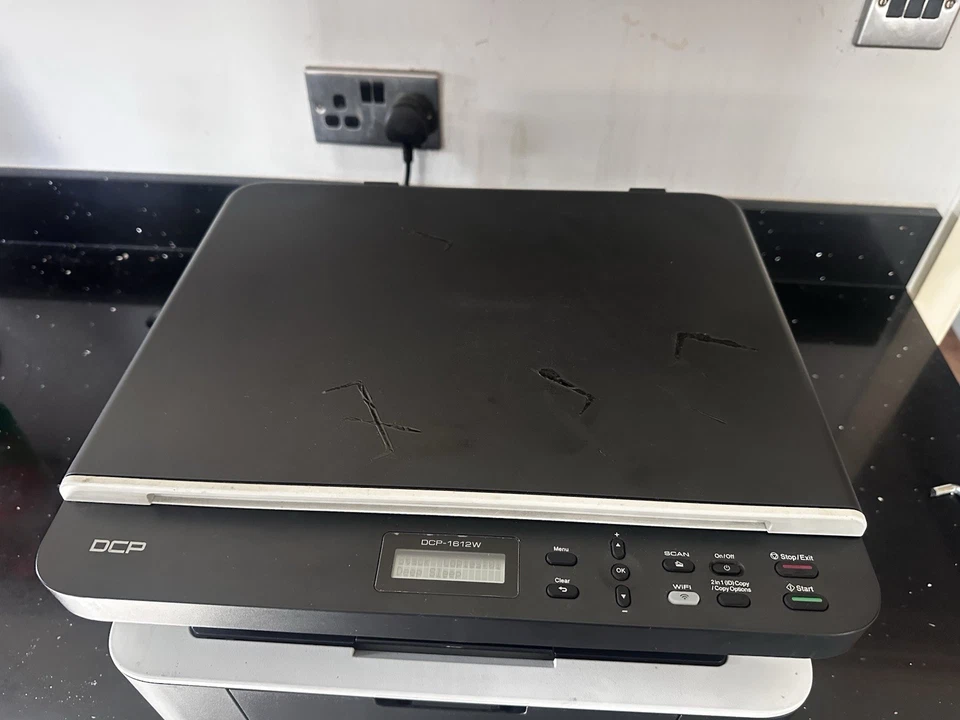 Brother DCP-1612W A4 Mono Multifunction Laser Printer  WITH TONER - Image 4 of 4