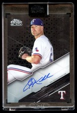 2020 Topps Chrome Black Corey Kluber Auto Texas Rangers Topps Certified