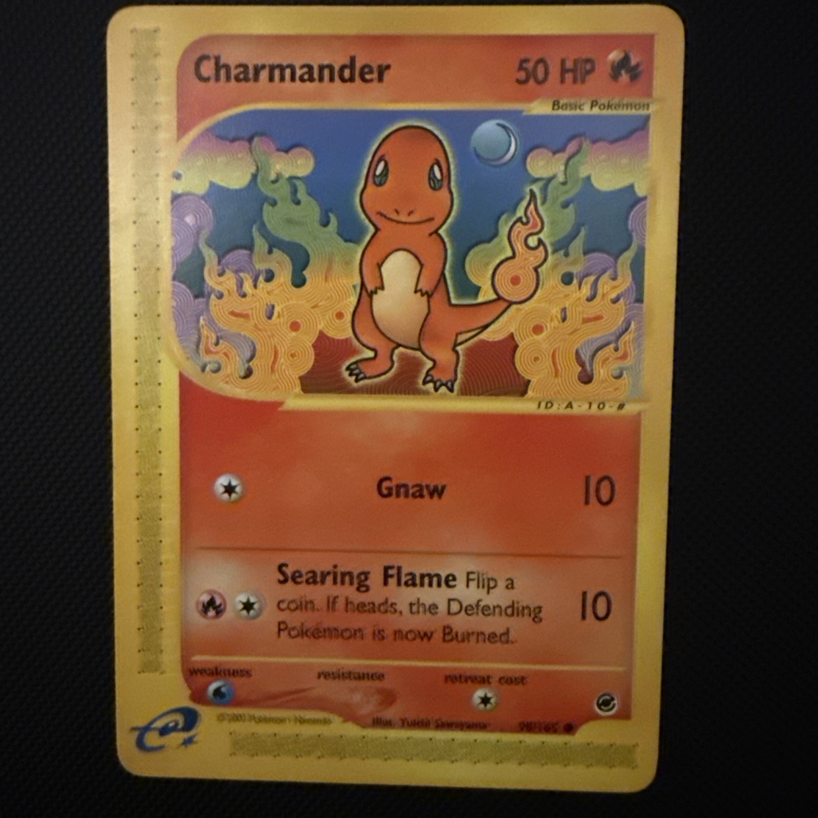 Pokemon TCG Charmander Card 98/165 Expedition Base Set, Regular Common, 2002