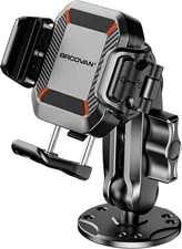 BRCOVAN Anti-Theft Phone Mount Holder with Vibration Dampener [Camera Friendly] 