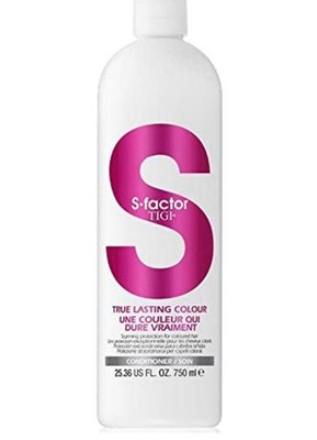 TiGI S Factor True Lasting Colour Conditioner-Big 25.36 oz / 750 ML Colored Hair
