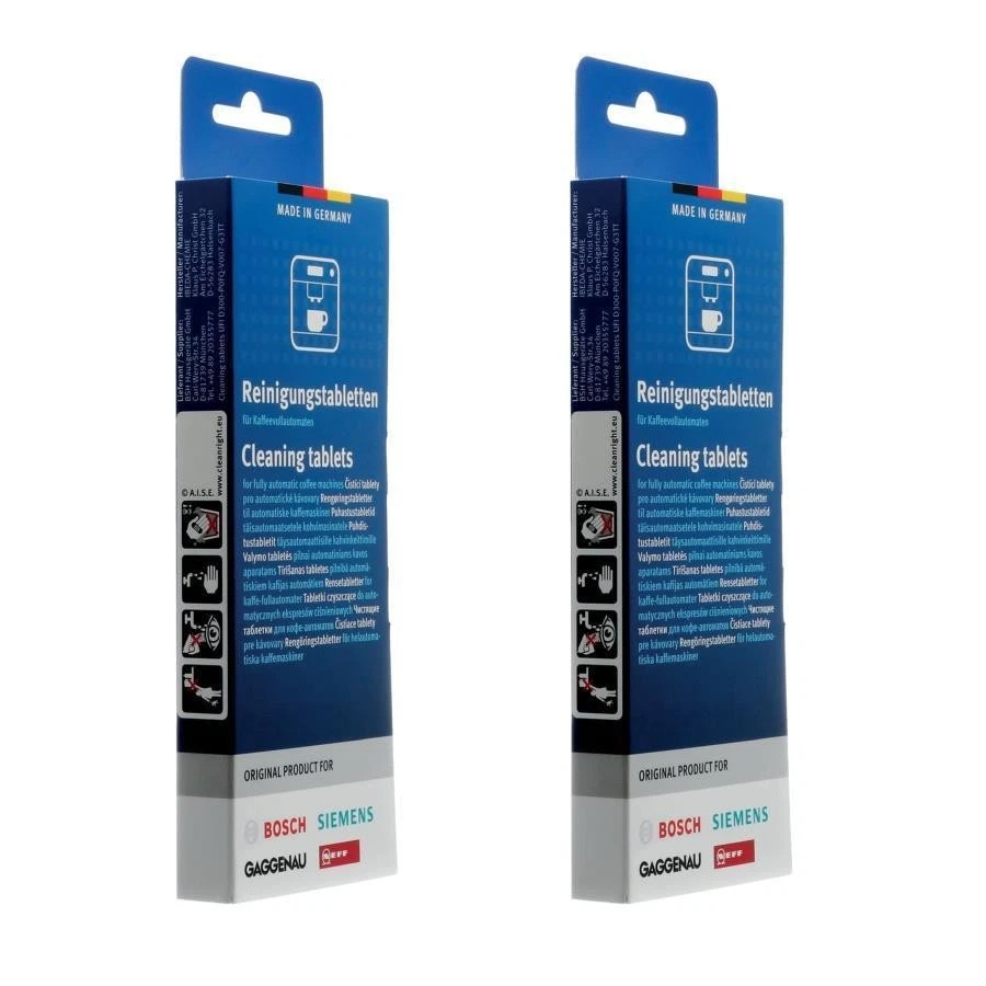 BSH Bosch Siemens NEFF Reinigungstabletten 00311969 TZ60001 TCZ6001 - 2er Set