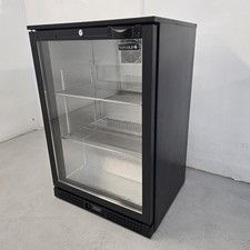 Bottle Fridge Single 1 Door Commercial Chilled Back Bar Pub Cafe Restaurant T...
