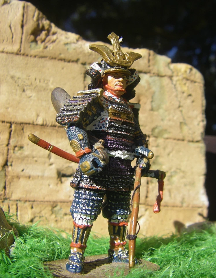 Collection Soldat SAMOURAIS : Le DAIMYO Mouri MOTONARI (1497-1571)....no 18 - Photo 3/4