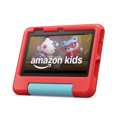 Kids Tablet Fire 7 16GB 10 Hour Battery Parental Controls Red P8AT8Z 3-7 newest