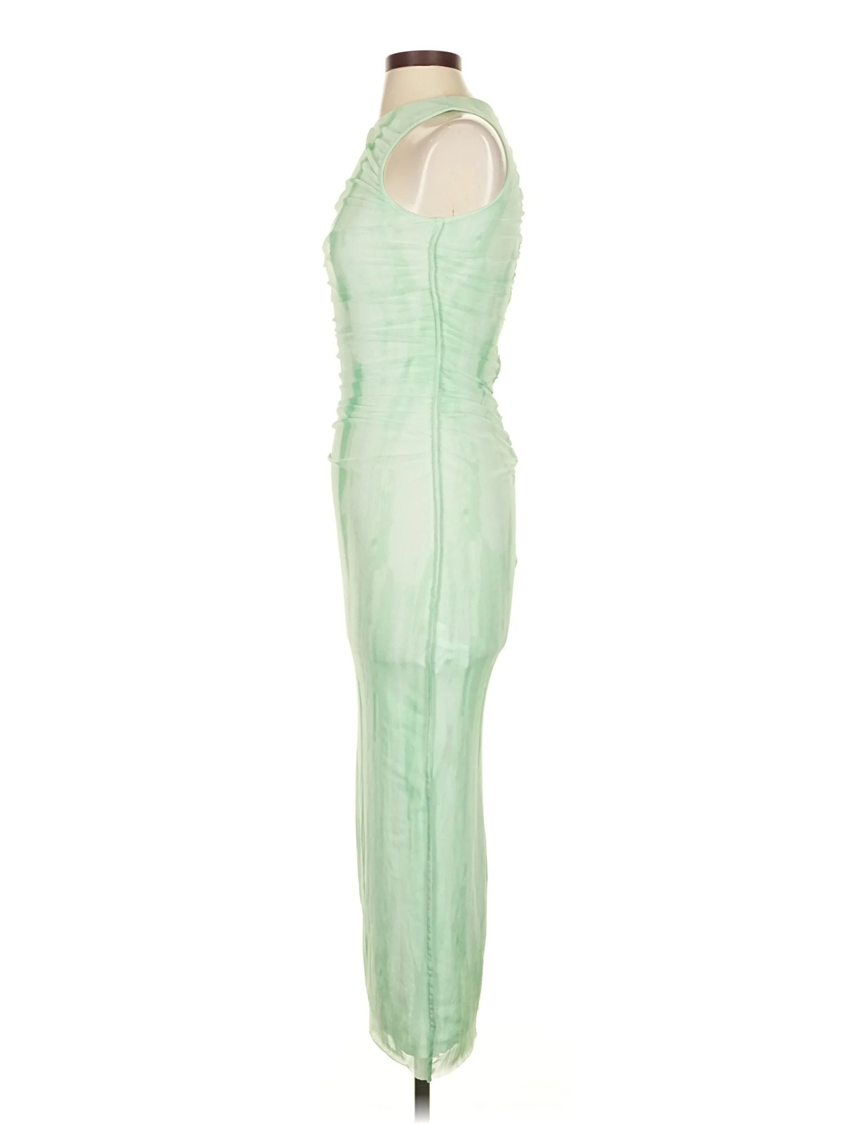 Zara Women Green Cocktail Dress XS thumbnail 4