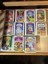 McDonald s Disney Masterpiece Collection Happy Meal VHS Toy Lot 11 w/ Cases VTG