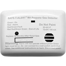Safe T Alert - Mini LP Gas Alarm - Surface Mount White - 20-441-P-WT
