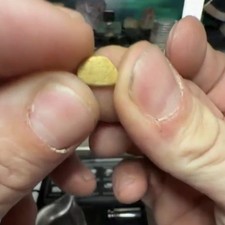 1.15 Grams Nubia Egypt- Flat GOLD- XRF 23k&ldquo; Smashburger&rdquo; Smoothest-EGYPTIAN GOLD