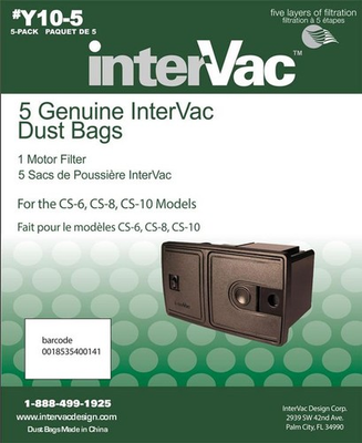 #ad InterVac Design Y10 5 VACUUM CLEANER RV $36.09