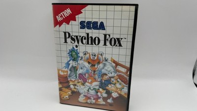 SEGA Master System Psycho Fox PAL mit OVP Action Adventure guter Zustand