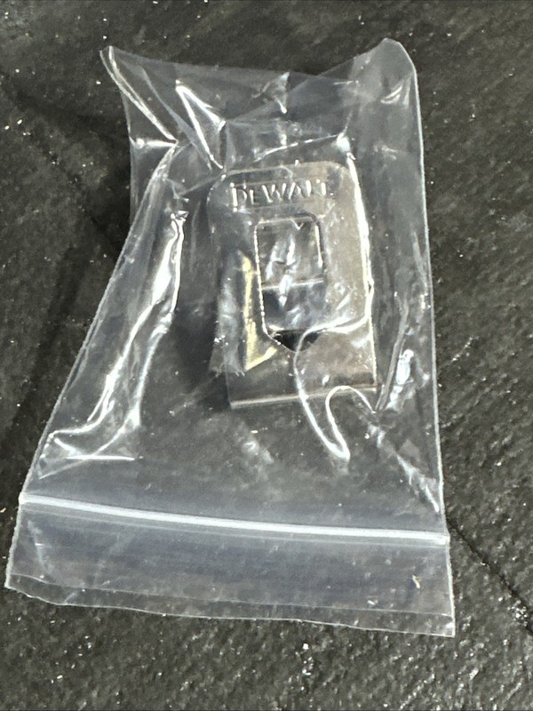 DEWALT  N268241 Genuine 20V Belt Clip Hook For DCF885, DCD771, N169778