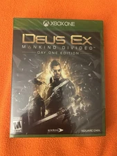 Deus Ex: Mankind Divided Day One Edition - Xbox One - Brand New | Factory Sealed