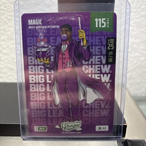 2025 Bo Jackson Battle Arena NSCC MAGIC Big League Chew Grape BLC-8! 15/99!!!!