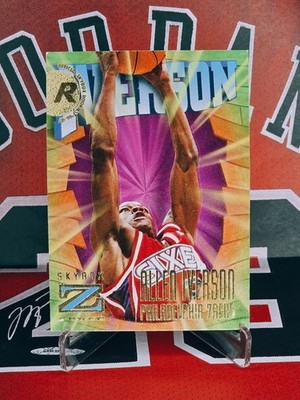 Allen Iverson, 1996-97 SkyBox Z-Force, Base, # 151