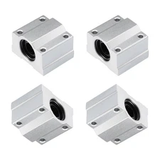 4PCS SCS12UU Linear Ball Bearings Slide Block Units 12mm Bore Dia