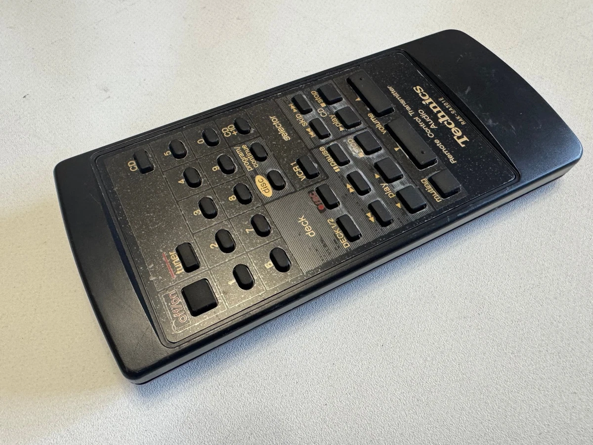 Mando a distancia Technics RAK-SA301E para sistema de audio *original*