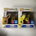 Pokemon Center Exclusive Funko POP #579 Pichu #577 Eevee 2020 Wondrous Con