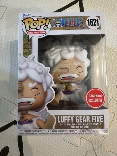 Funko POP One Piece Luffy Gear 5 #1621 GameStop Exclusive
