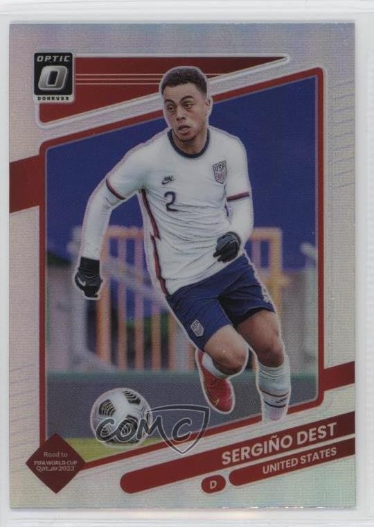 2021-22 Panini Donruss Road to Qatar Optic Holo Prizm Sergino Dest #162 12wc