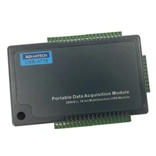 Advantech USB-4716 Portable Data Acquisition Module 200kS/s 16-Bit USB DAQ Unit