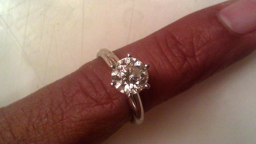 1.10ct Diamond 14K White Gold Engagement Wedding Ring - Picture 2 of 2
