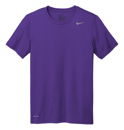 NIKE YOUTH POLY JERSEY, SHORT SLEEVE PERFORMANCE DRI-FIT WICKING T-SHIRT, XS-XL - Picture 14 of 15