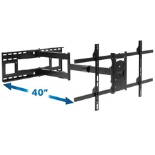 Full Motion TV Wall Mount with Extra Long Extension - TVs up to 80"