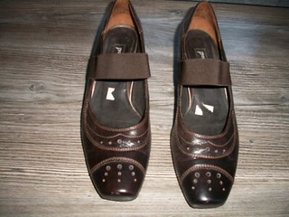 Damen Paul Green Schuhe Pumps Sandalen braun 61/2 40.