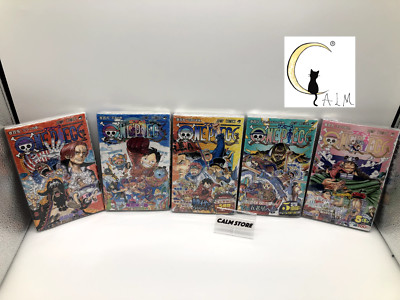One Piece Manga Vol. 105, 106, 107, 108, 109 Set - Japanese