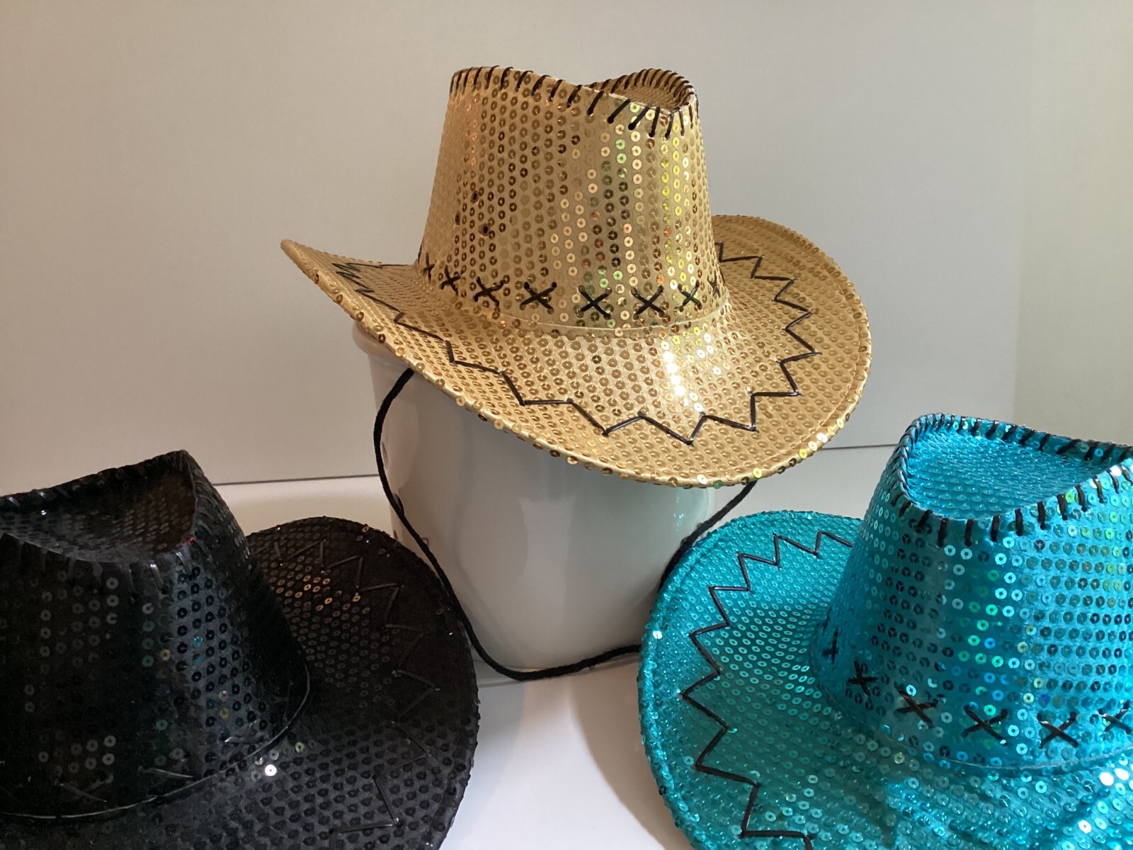 Cabilock Disco Fischerhut Mit Spiegelkugeln - Partyhut Für Karneval & Cosplay