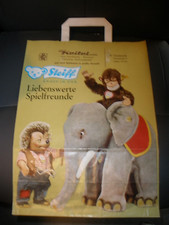 RARE Vintage Steiff 12" x 16" Paper Bag with Handle
