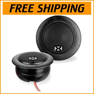 Exceptional 1'' Car Tweeters with 150W RMS Power - Perfect for Audiophiles-