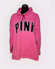 Victoria's Secret PINK Pullover Sweatshirt Cowl Neck Long Sleeve Drawstring M