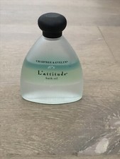 Crabtree  Evelyn Perfumed Lattitude Equatorial bath oil 3 oz/ 3.4 oz L  attitude