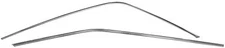 NEW 1969 1970 Mustang Fastback Drip Rail Moldings PAIR - Dynacorn