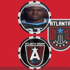 Rhyne Howard - Atlanta Dream - WNBA Collectable Poker Chip